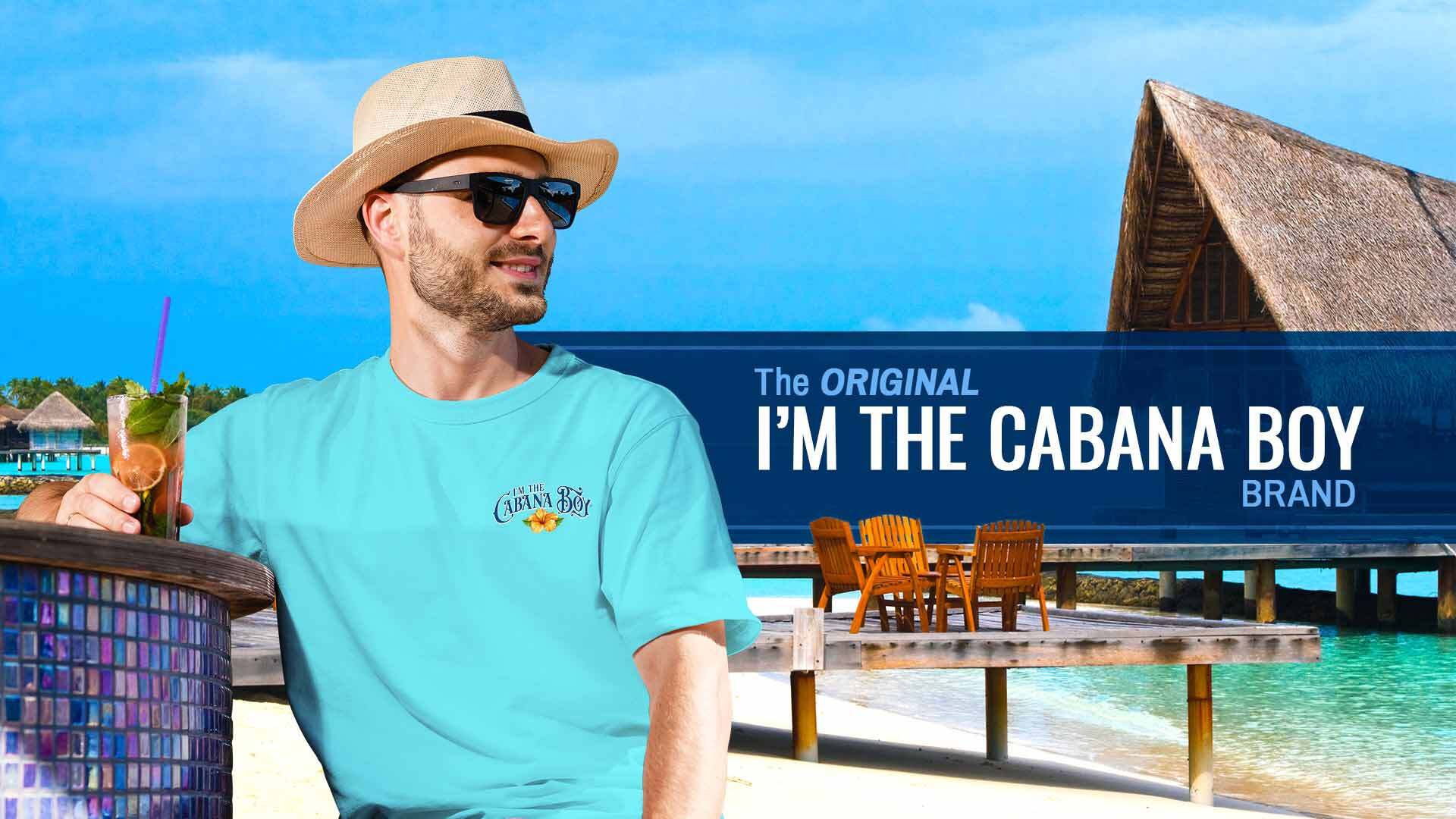 Where Is My Cabana Boy? Blue Metal Tumbler – Im The Cabana Boy